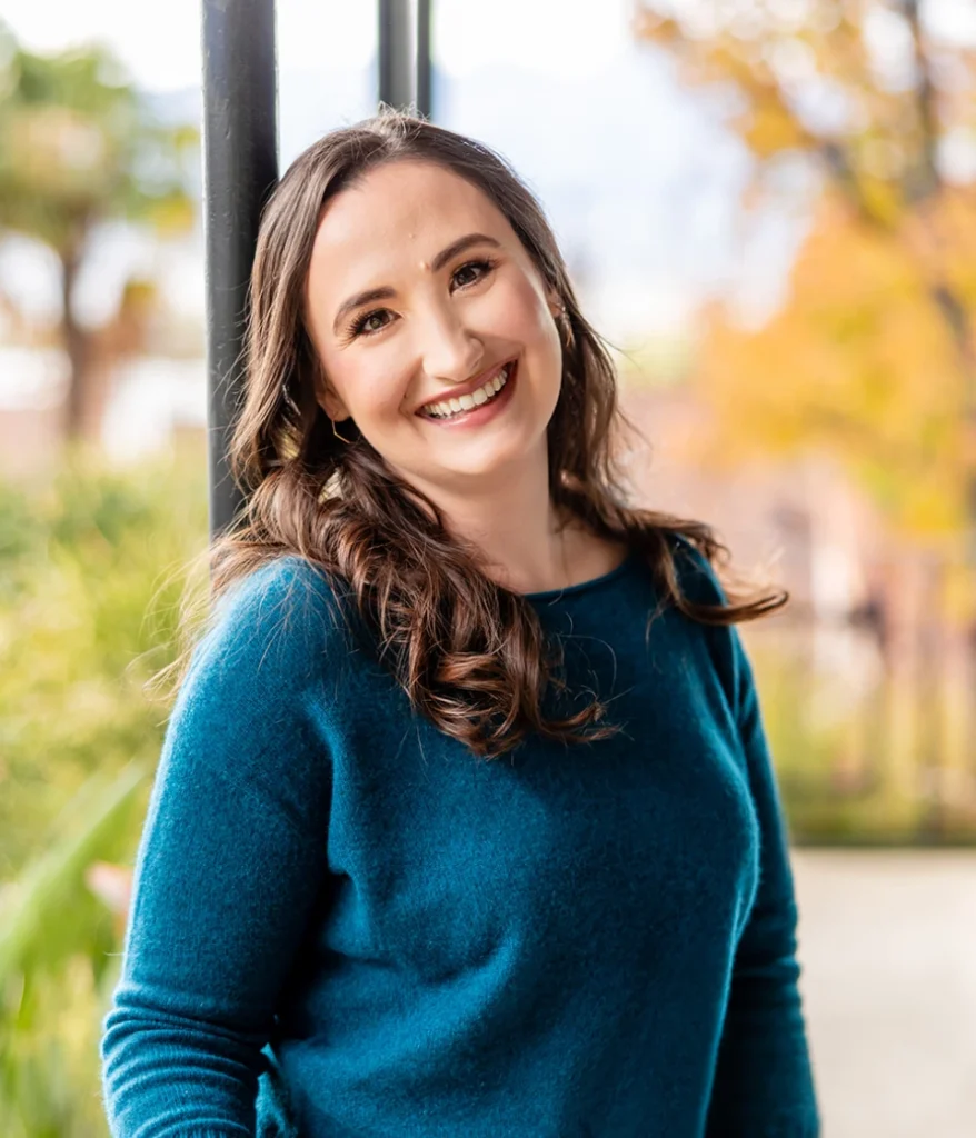 A headshot of Taylor Allbright, the ADHD Executive Coach for Academics and Professionals